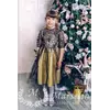 Детское шикарное нарядное платье с паеткой 110-116, Золотистый