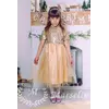 Детское платье золото паетка