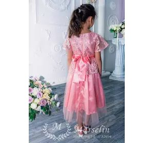 Волшебное платье для девочки с кружева